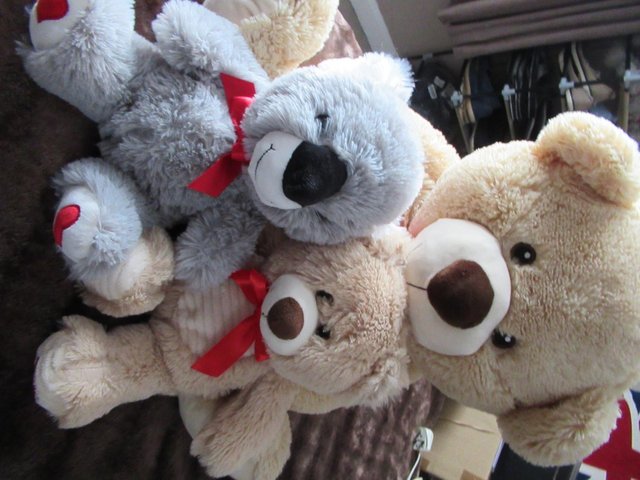 Image 2 of THREE Adorable Teddy Bears