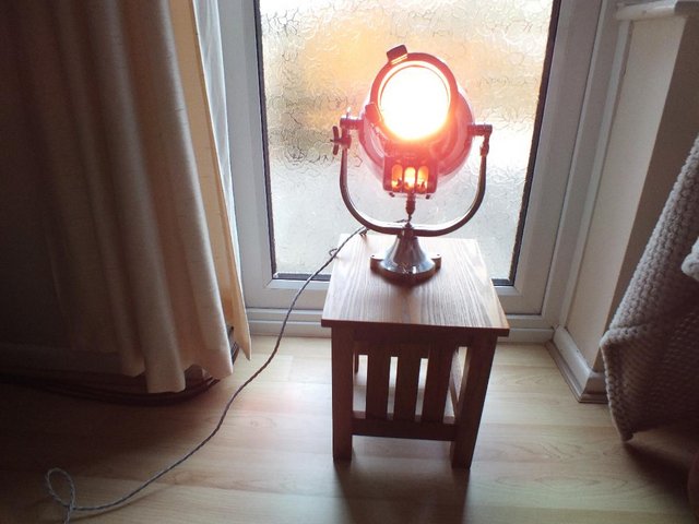 Preview of the first image of Vintage original 1970s theatre light.