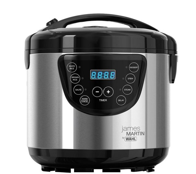 Preview of the first image of WAHL JAMES MARTIN MULTI COOKER-BLACK & SILVER-4L-NEW-WOW.