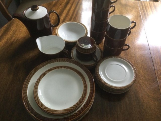 Preview of the first image of Vintage Poole Tea/Coffee service.