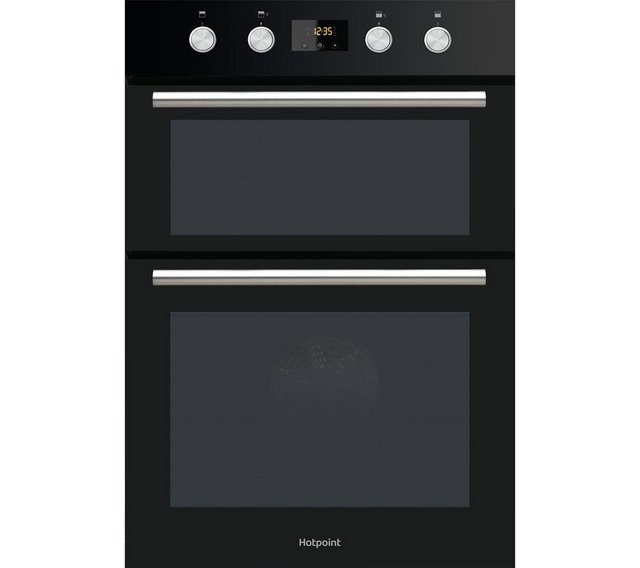 Preview of the first image of HOTPOINT CLASS 2 ELECTRIC DOUBLE OVEN-BLACK-FAN-32AMP-WOW.
