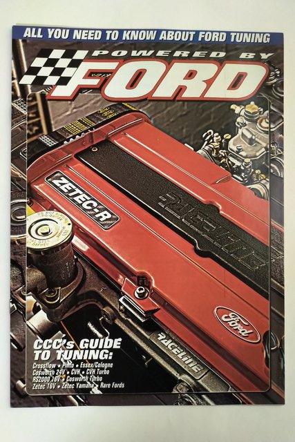 Preview of the first image of Ford Engines Tuning Supplement Cars & Car Conversions M'zine.
