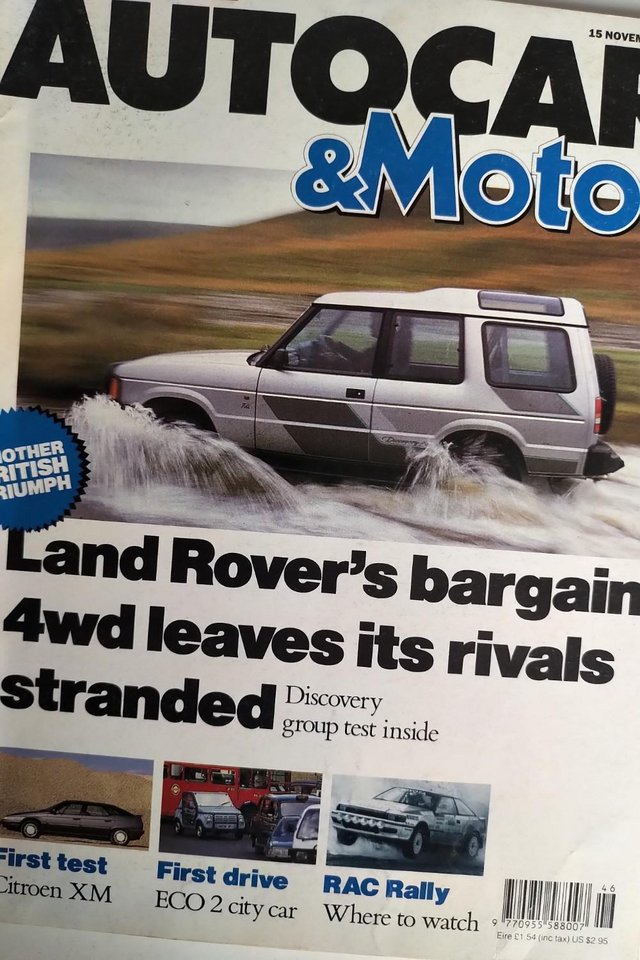 Preview of the first image of Land Rover Discovery Launch & Group Test Autocar & Motor.