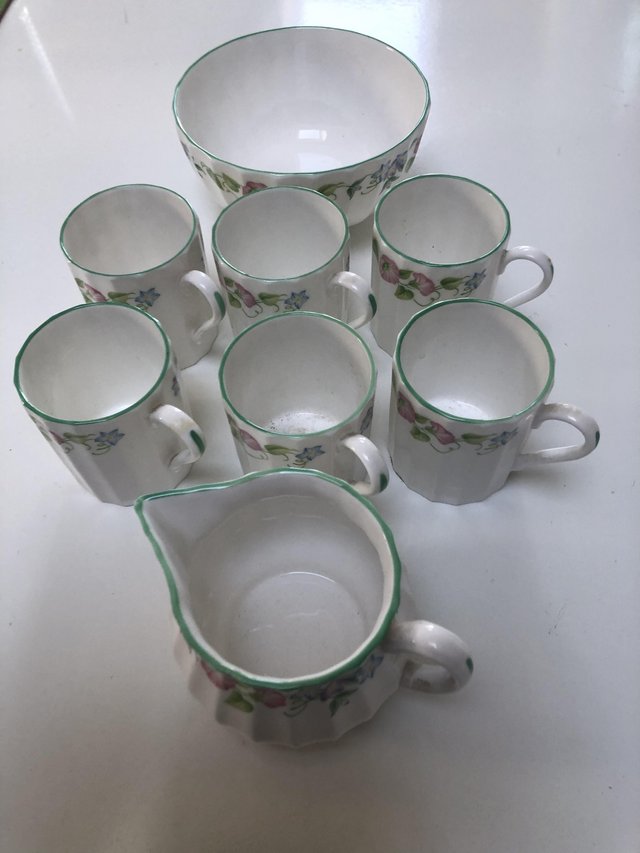 Image 2 of Royal Worcester(English Garden)Bone China Tea /Coffee Set