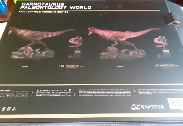 Image 9 of Damtoys Dinosaur Carnotaurus Red Exclusive Statue
