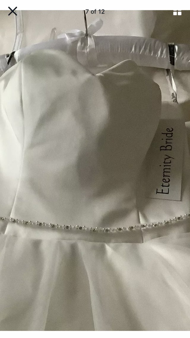Image 8 of Eternity Bridal Dress Size 10 Brand New