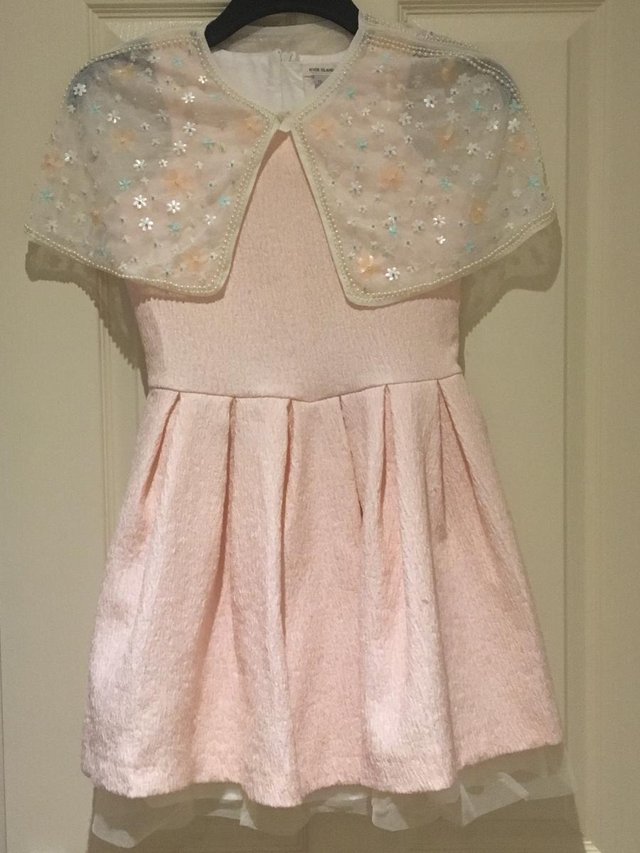 Preview of the first image of RIVER ISLAND GIRL'S BRIDESMAID / PROM DRESS AGE 11-12 YEARS.