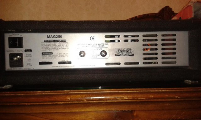 Image 3 of Ashdown mag 250 Bass amp head.