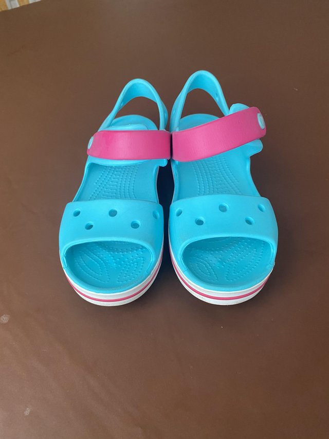 Preview of the first image of Girls Croc Sandels.