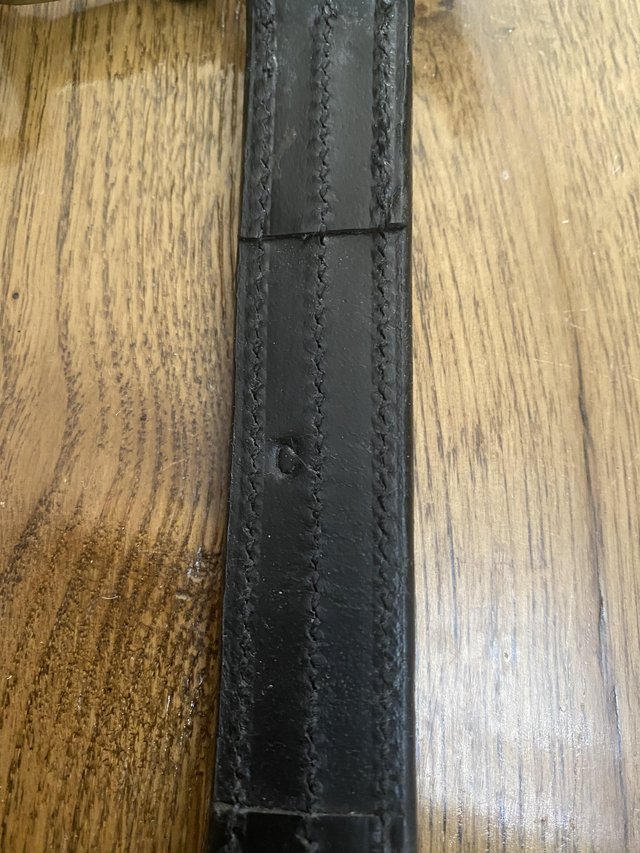 Image 2 of Brand new Mark Todd black leather padded headcollar size cob