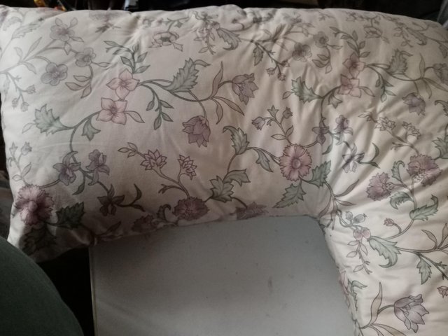 Image 2 of V shaped soft pillow,good condition