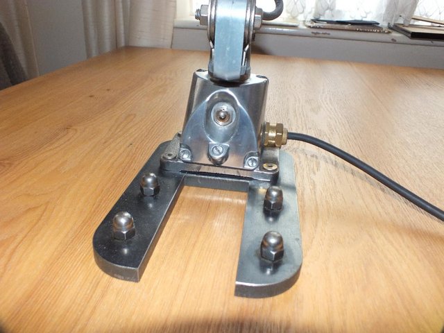 Image 5 of Vintage 50s factory lamp in great condition