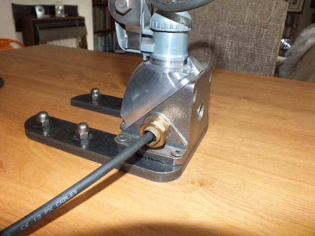 Image 8 of Vintage 50s factory lamp in great condition