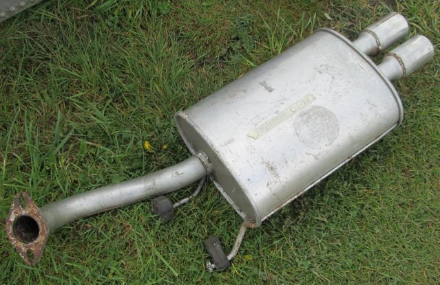 Preview of the first image of Hyundai Coupe rear exhaust back box.