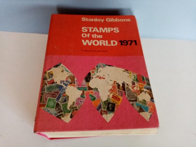 Preview of the first image of Old 1971 stamp reference book.