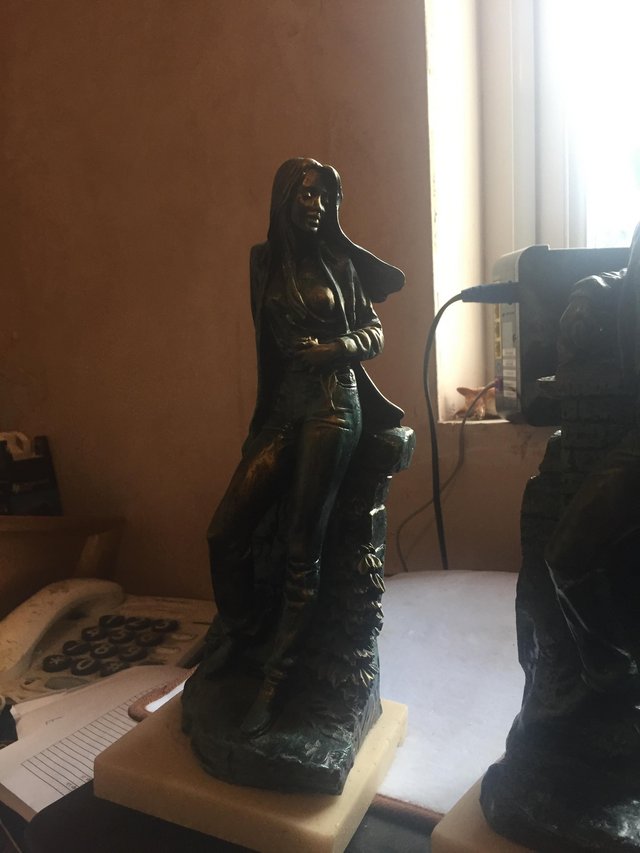 Preview of the first image of Lady and gent figurines.