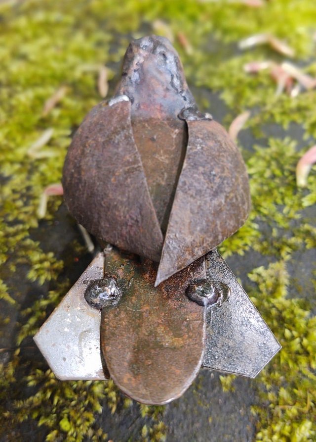 Image 3 of Metal Hummingbird Garden Sculpture