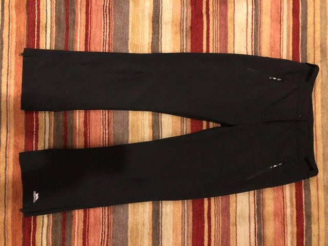 Image 3 of Ladies size 12 black Trespass Squidge ll softshell trousers
