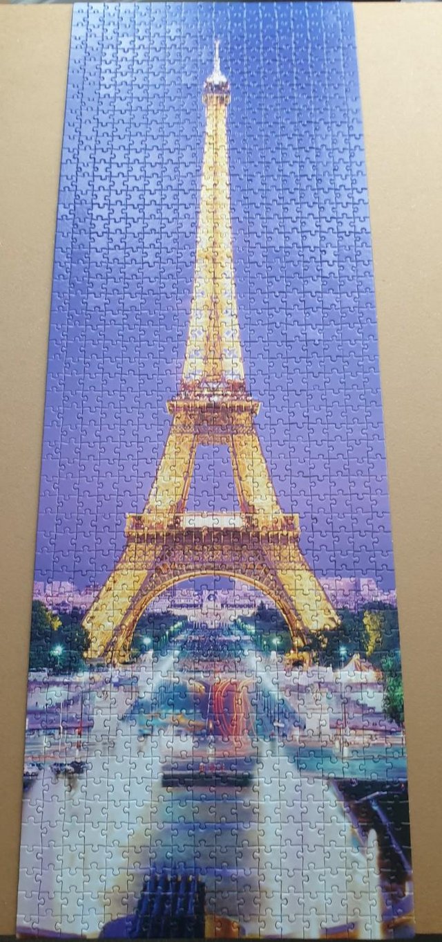 Image 3 of 1000 piece Jigsaw called EIFFEL TOWER, by CLEMENTONI. ONLY D