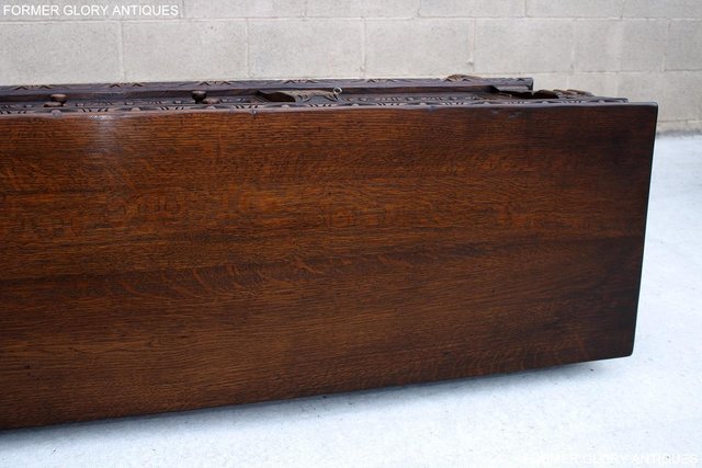 Image 40 of A TITCHMARSH AND GOODWIN CARVED OAK SIDEBOARD DRESSER BASE