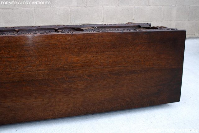 Image 49 of A TITCHMARSH AND GOODWIN CARVED OAK SIDEBOARD DRESSER BASE