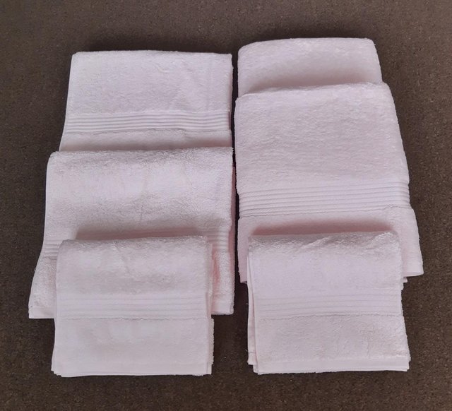 Preview of the first image of New 6 Piece Pale Pink Christy Towel Bale.