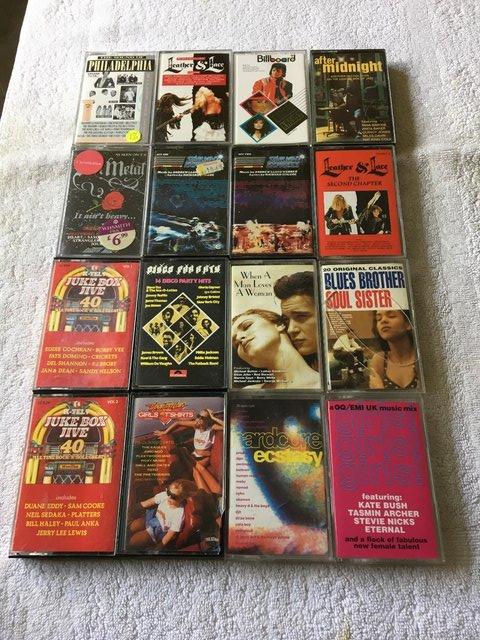 Preview of the first image of Compilation Music Cassettes Collection.