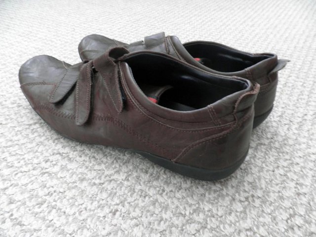 Image 3 of PRADA MENS BROWN SHOES, EXCELLENT CONDITION