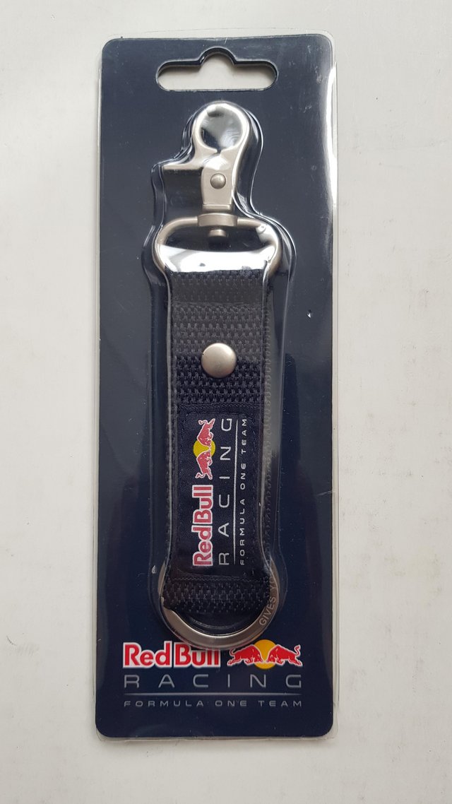 Preview of the first image of Limited  edition Red Bull racing keyring.