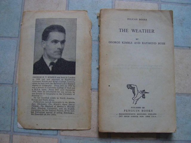Image 2 of The Weather (Pelican book, circa 1944) very tatty
