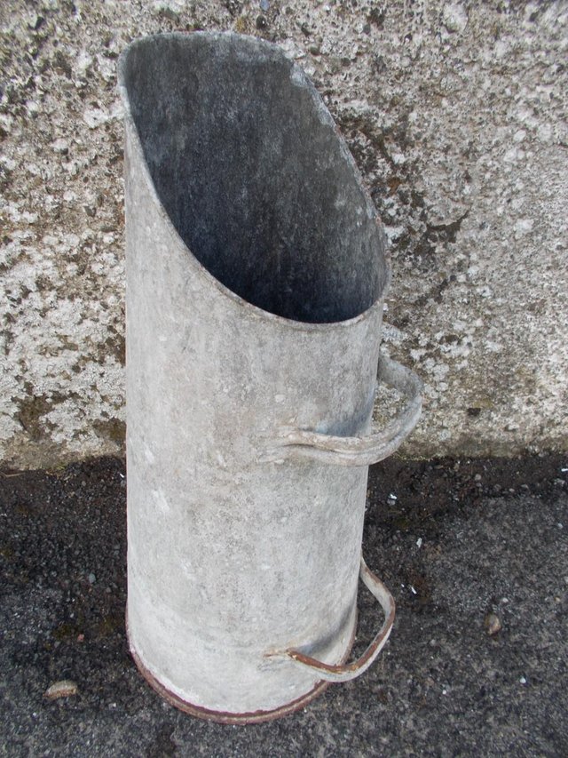 Image 4 of Old Galvanised mop buckets garden planters from £10 each