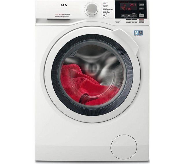 Preview of the first image of AEG 7/4KG WASHER DRYER-1400RPM-WHITE-10 PROGRAMMES-NEW-WOW.