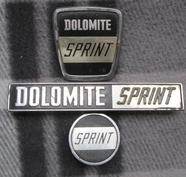 Image 3 of Triumph Dolomite Sprint Badges