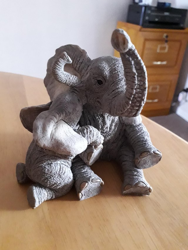Preview of the first image of 3 Tuskers Collectable Elephants.