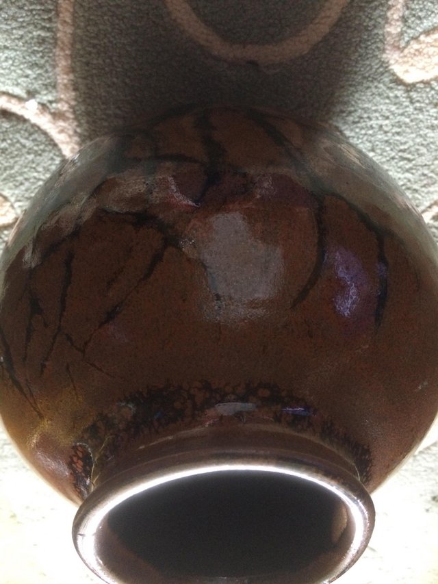 Image 3 of Beautiful, Rustic, Unusual, Stoneware Vase