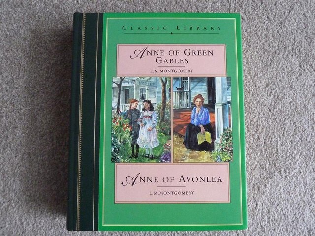 Preview of the first image of Anne of Green Gables/Anne of Avonlea, classic hardback, 1999.
