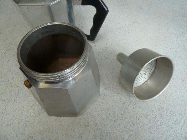 Preview of the first image of Moka 6 cup aluminium stove top coffee pots (2).