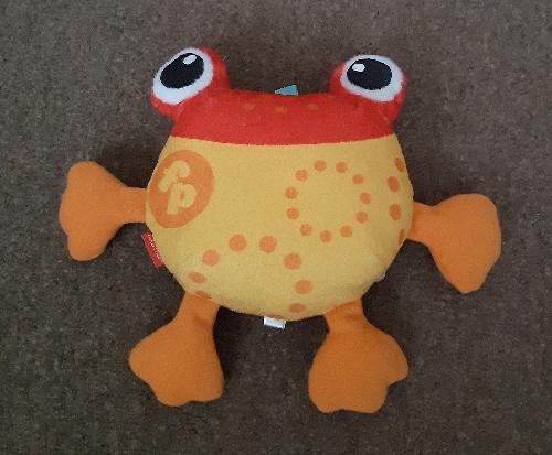 Preview of the first image of Fisher Price Giggle Gang - Ribby The Frog With Giggle Sounds.