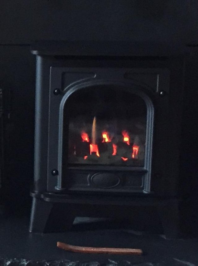 Preview of the first image of Gazco Gas Fire // fixed flew fitting for sale.