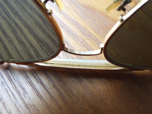 Image 3 of Original Randolph Engineering aviator gold-plated shades