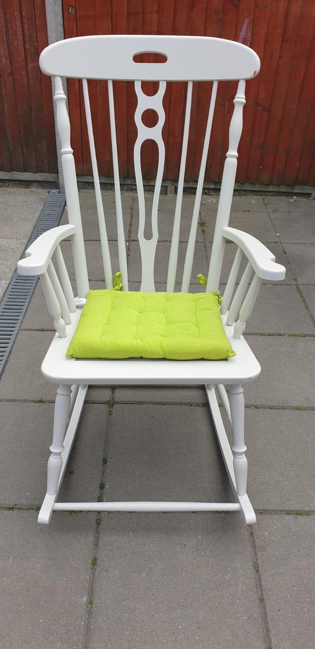 Preview of the first image of Mid Century ercol type Rocking armchair.