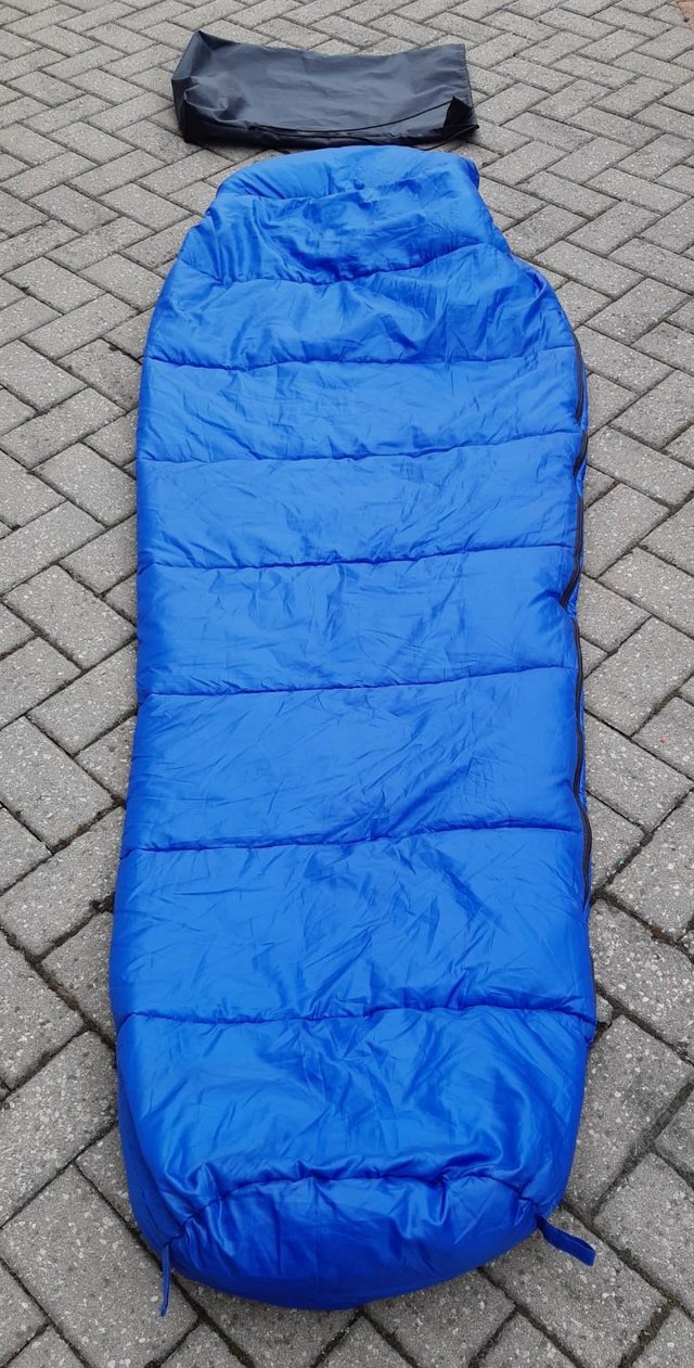 Image 2 of Super Lightweight Mummy Sleeping Bag - Ozark Trail 250 GSM