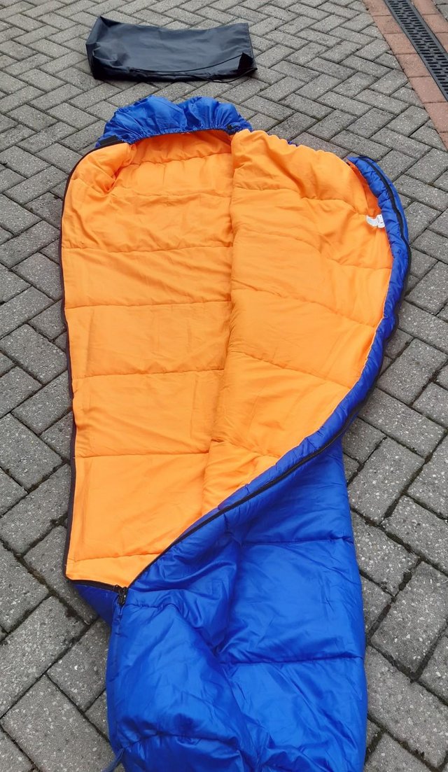 Image 4 of Super Lightweight Mummy Sleeping Bag - Ozark Trail 250 GSM