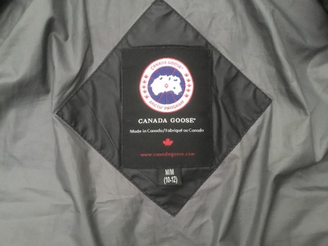Image 2 of Canada goose coat size mm black
