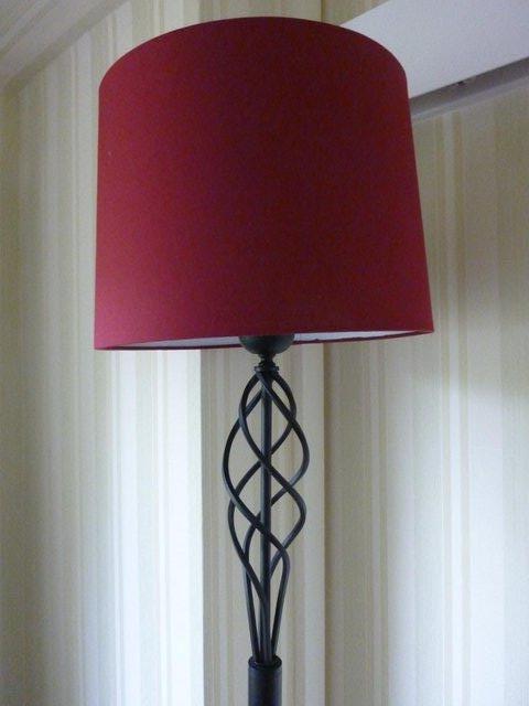 Preview of the first image of Matt black floor standard lamp.