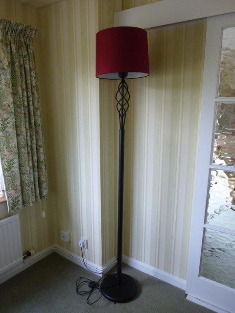 Image 3 of Matt black floor standard lamp
