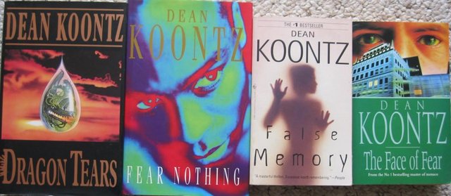 Preview of the first image of Dean Koontz books.