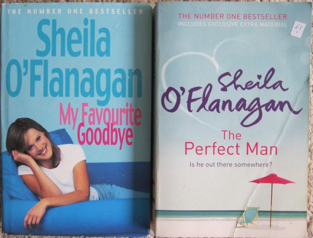 Preview of the first image of Sheila O’Flanagan hardback and paperback books.