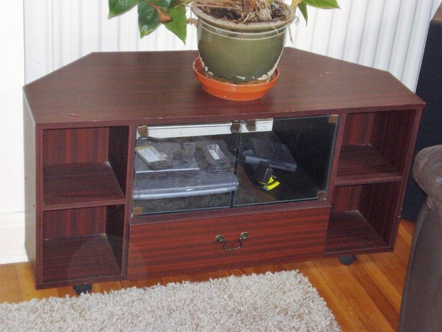 Preview of the first image of Retro TV & HiFi Unit In Rosewood.