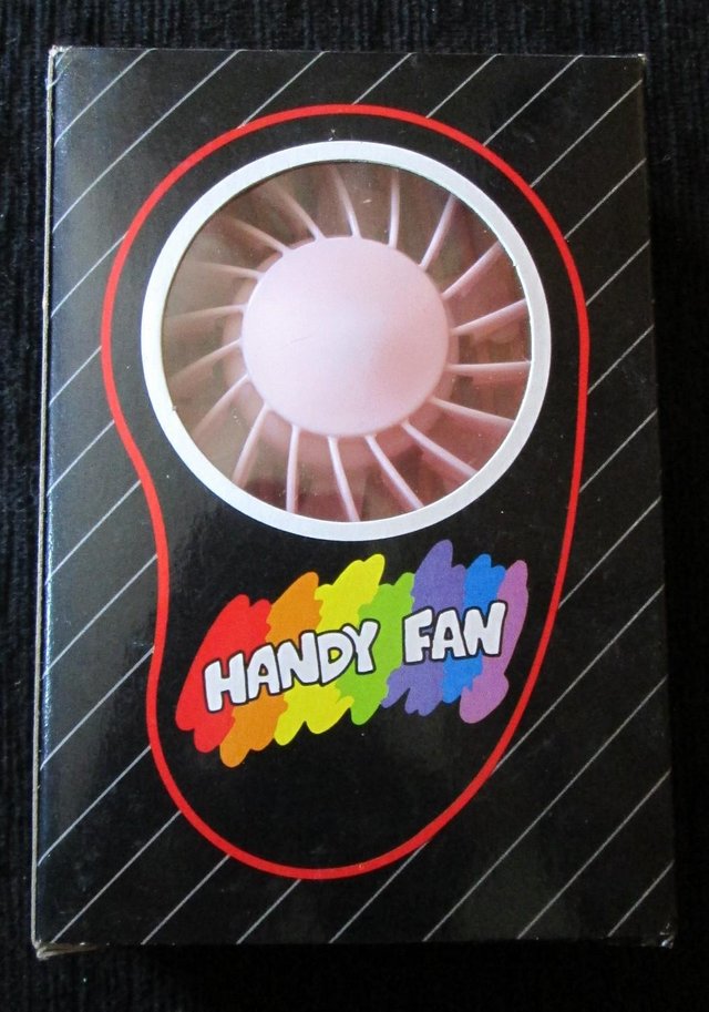 Image 2 of Handy Fan (battery) (Incl P&P)